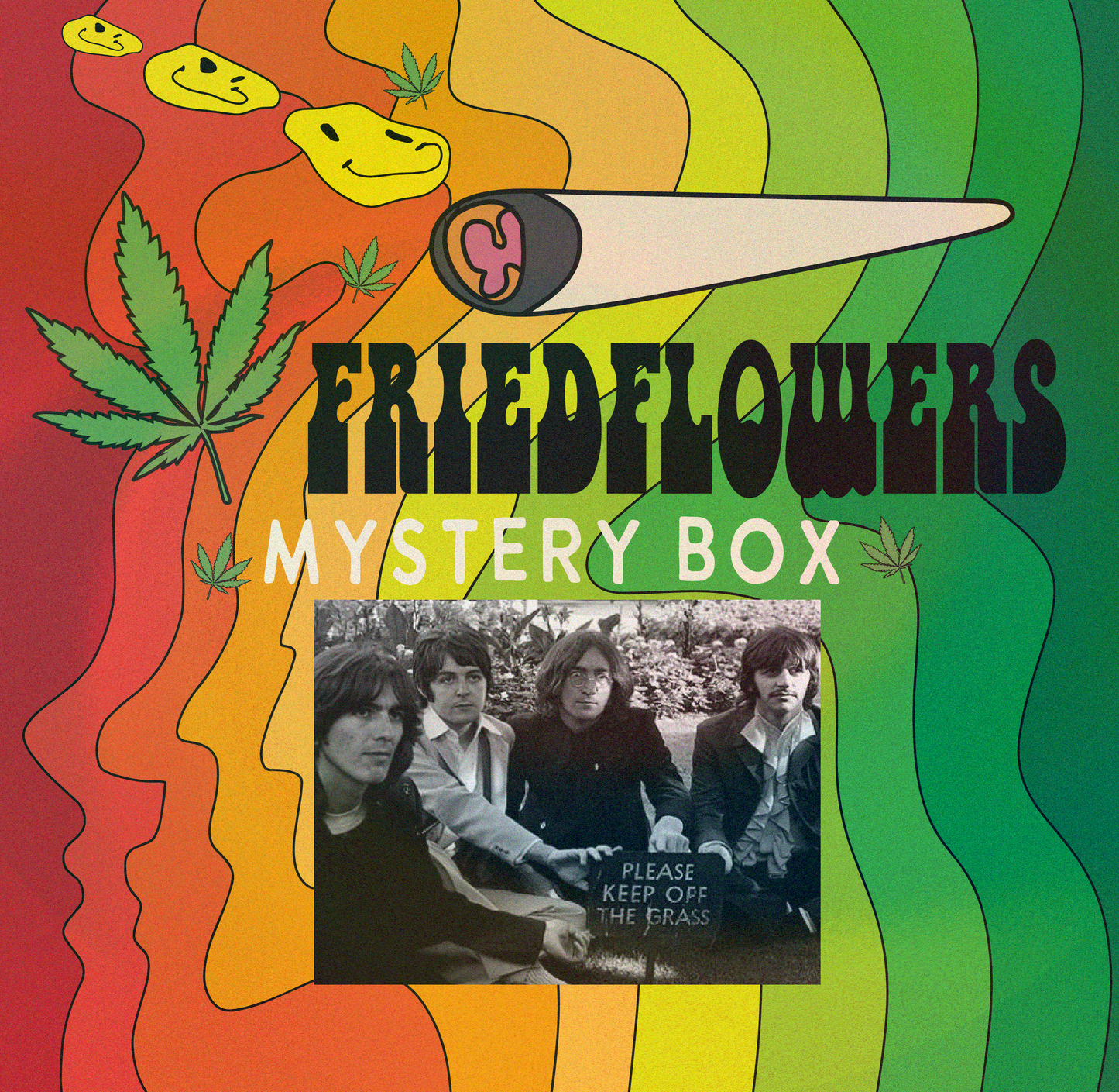 Please Stay Off The Grass Mystery Box