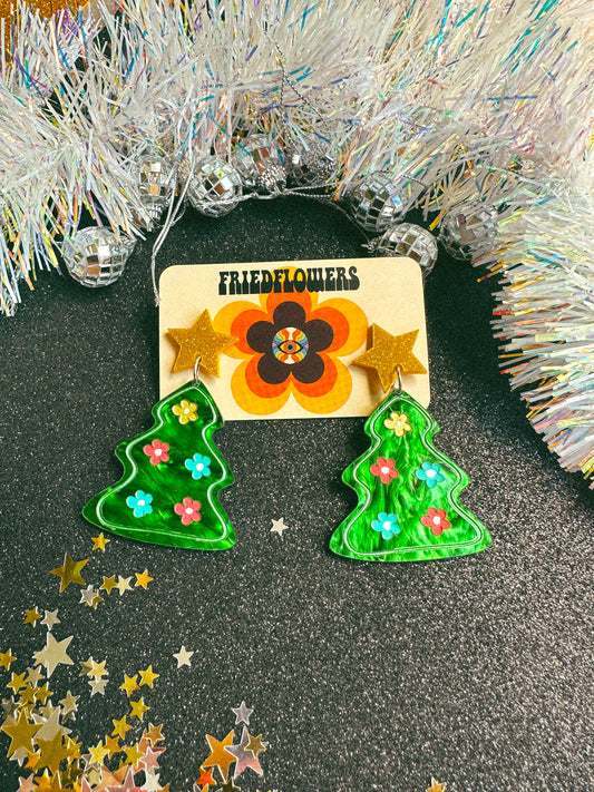 A wonderful Christmas time earrings